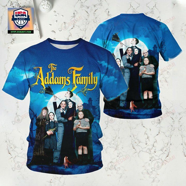 The Addams Family 1991 Halloween 3D Shirt – Usalast
