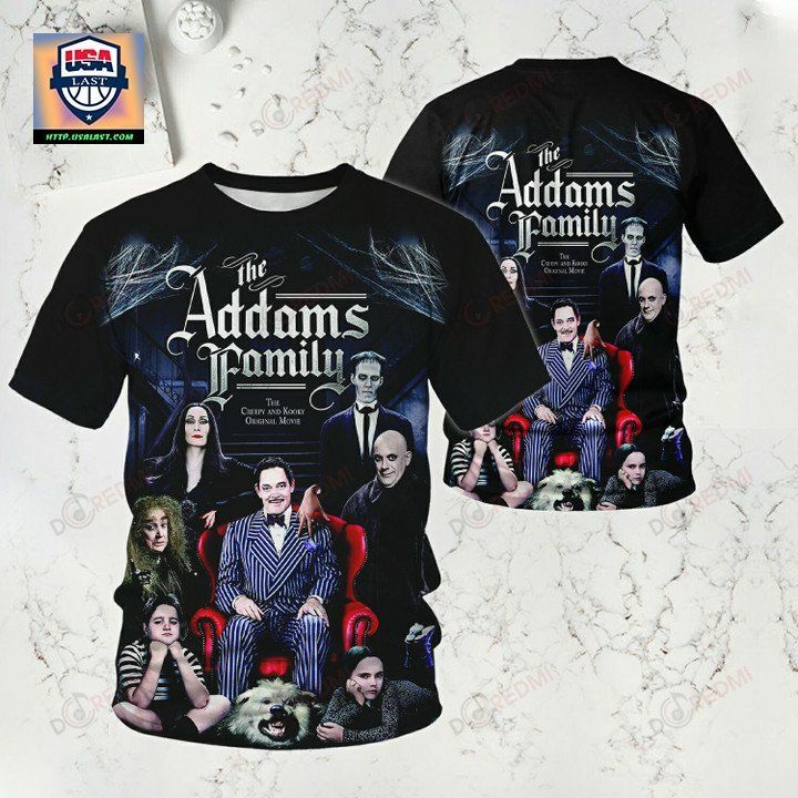 The Addams Family Poster 3D All Over Print Shirt – Usalast