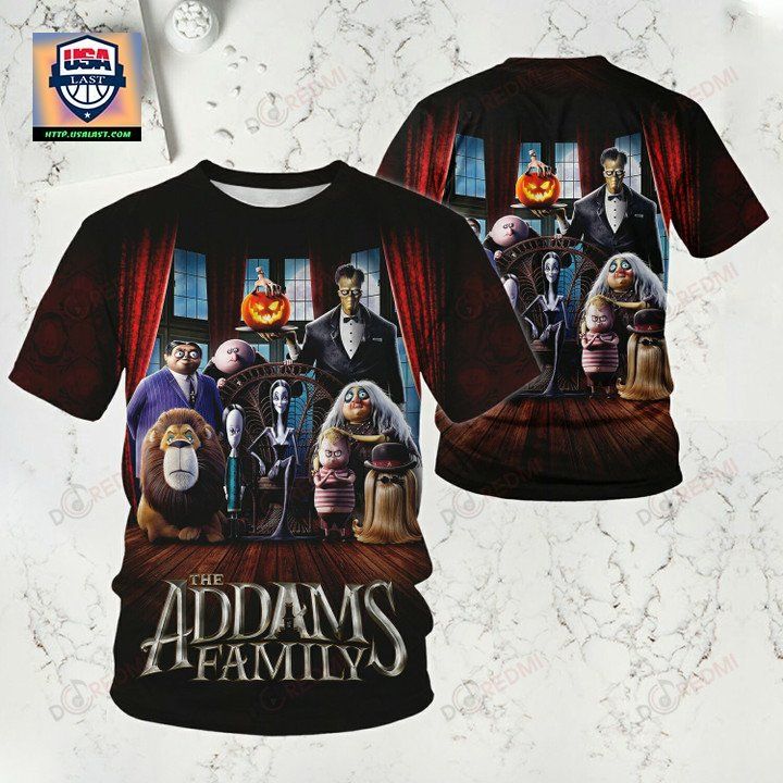 The Addams Family Think Your Family Is Weird 3D Shirt Style 02 – Usalast