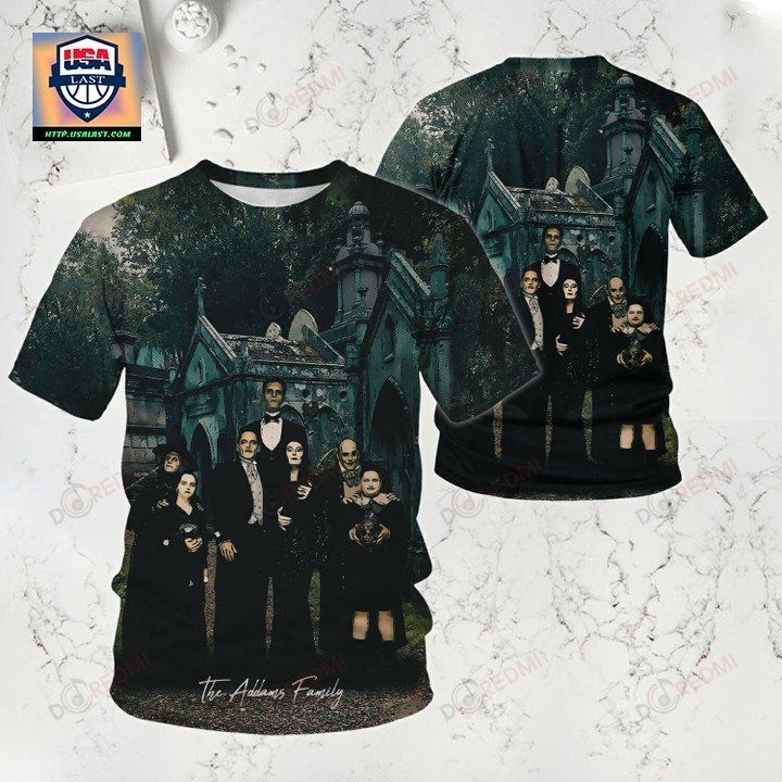 The Addams Family Unisex 3D T-Shirt – Usalast