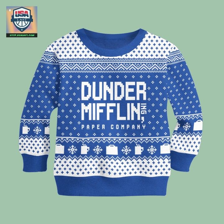 The Office Dunder Mifflin Paper Company Ugly Christmas Sweater - Good look mam