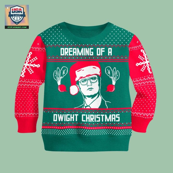 The Office Dwight Schrute Ugly Christmas Sweater - Nice photo dude