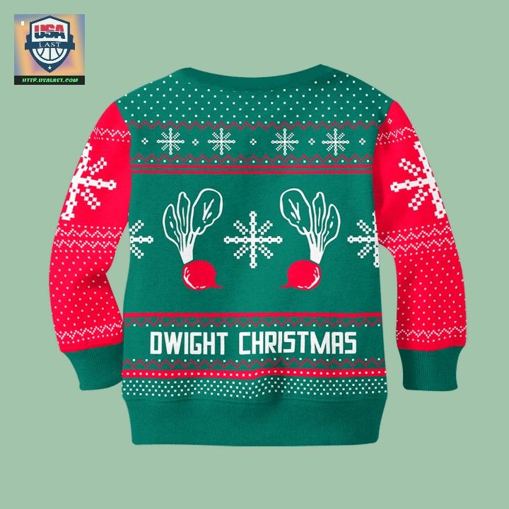 The Office Dwight Schrute Ugly Christmas Sweater - Cutting dash