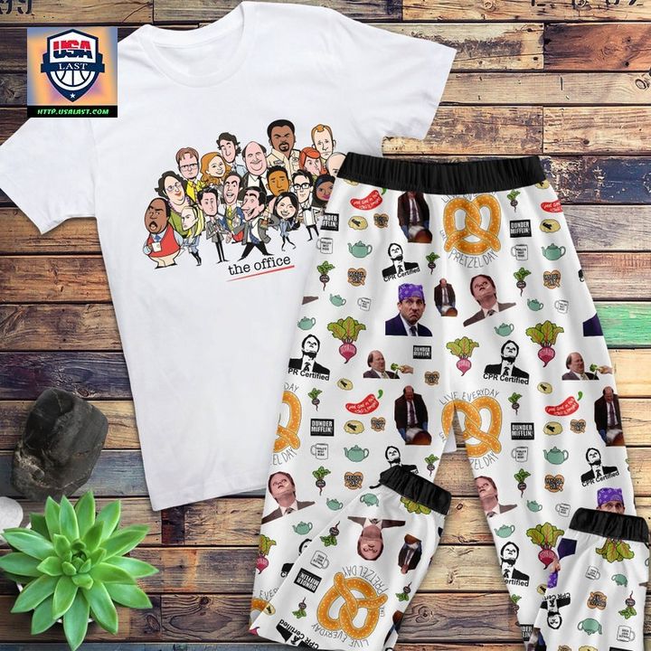 The Office TV Series Christmas Pajamas Set - Oh my God you have put on so much!