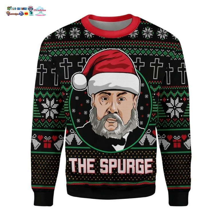 The Spurge Ugly Christmas Sweater - Rocking picture