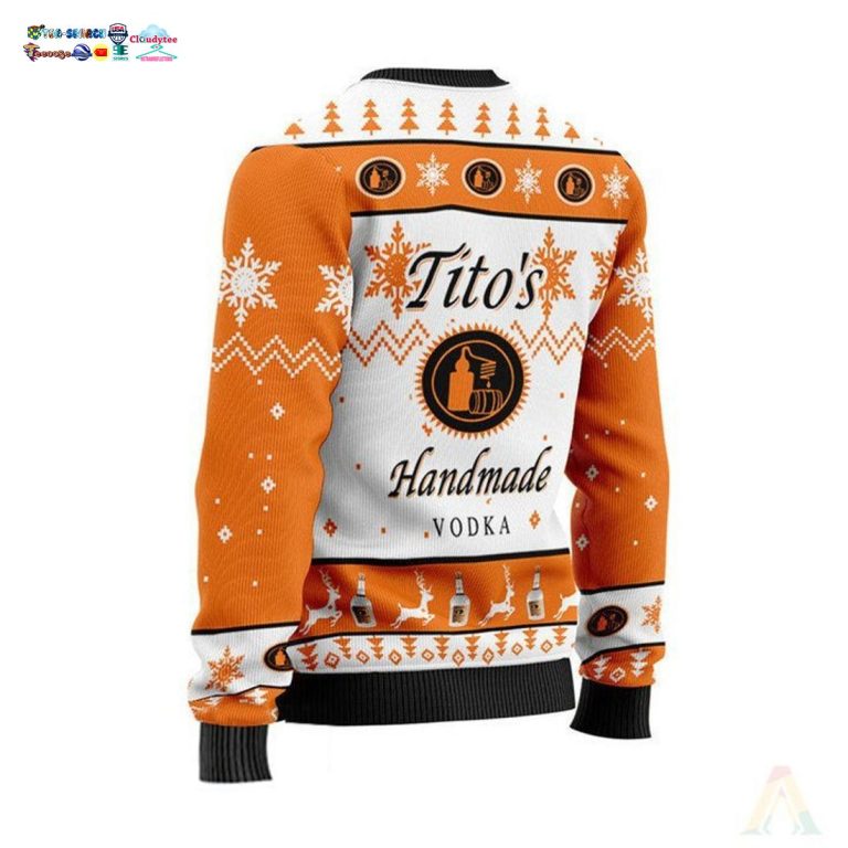 Tito's Handmade Vodka Ver 2 Ugly Christmas Sweater - Elegant picture.