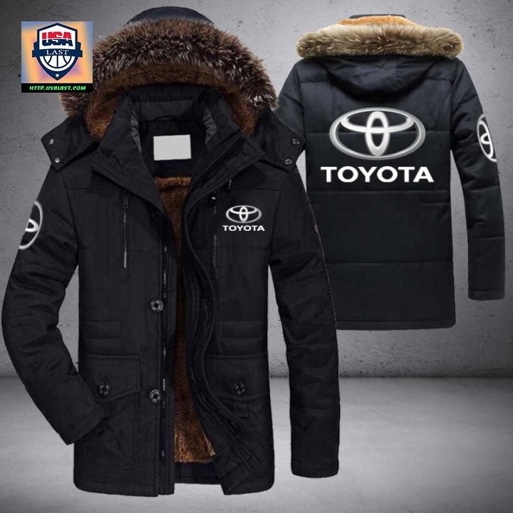 Toyota Car Brand Parka Jacket Winter Coat – Usalast