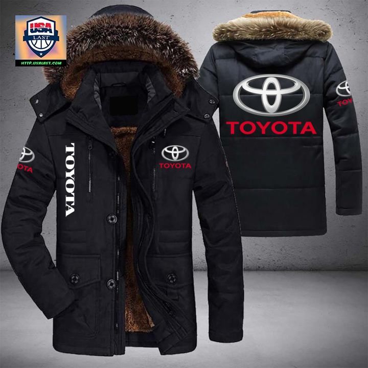 Toyota Logo Brand Parka Jacket Winter Coat – Usalast
