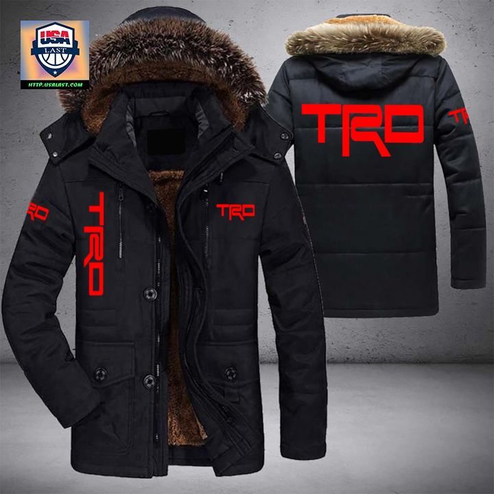 TRD Logo Brand Parka Jacket Winter Coat – Usalast