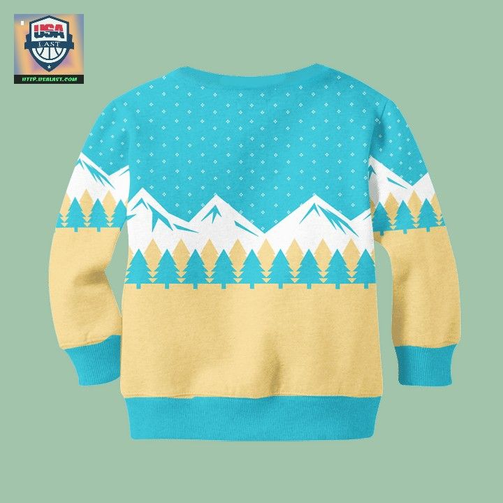Uncle Rico Over Them Mountains Ugly Christmas Sweater - Pic of the century