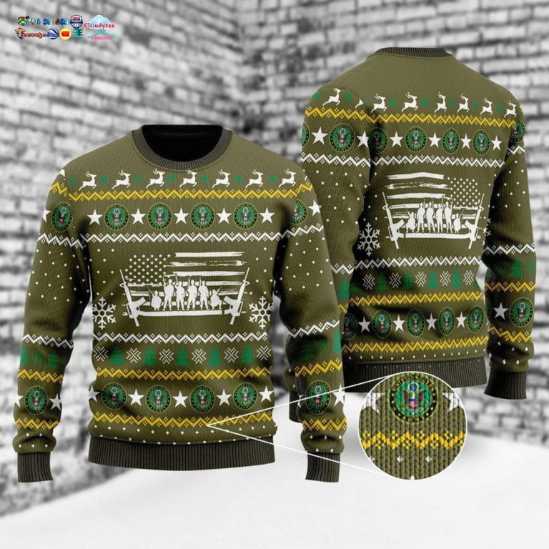 US Army Ver 1 Ugly Christmas Sweater - Damn good