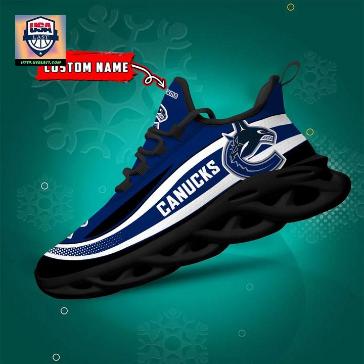 Vancouver Canucks NHL Clunky Max Soul Shoes New Model - Speechless