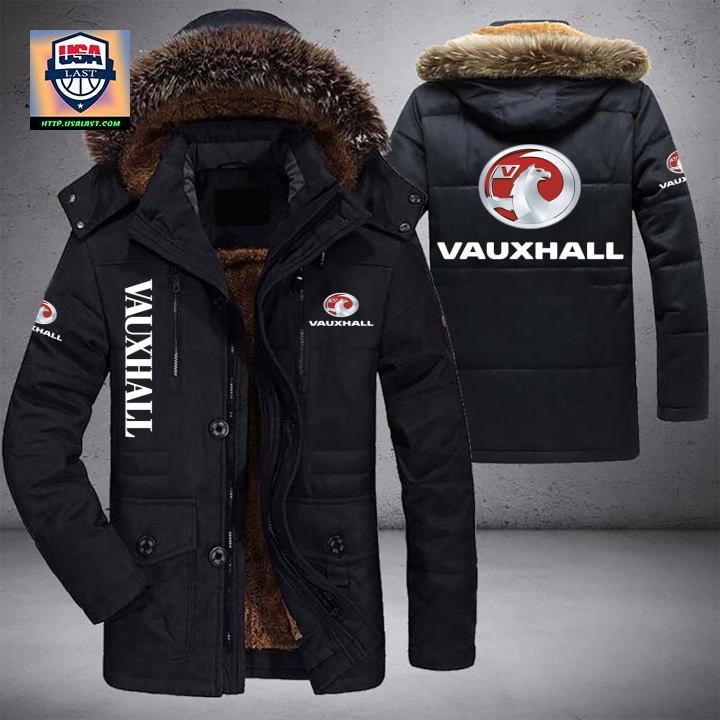 Vauxhall Logo Brand Parka Jacket Winter Coat – Usalast