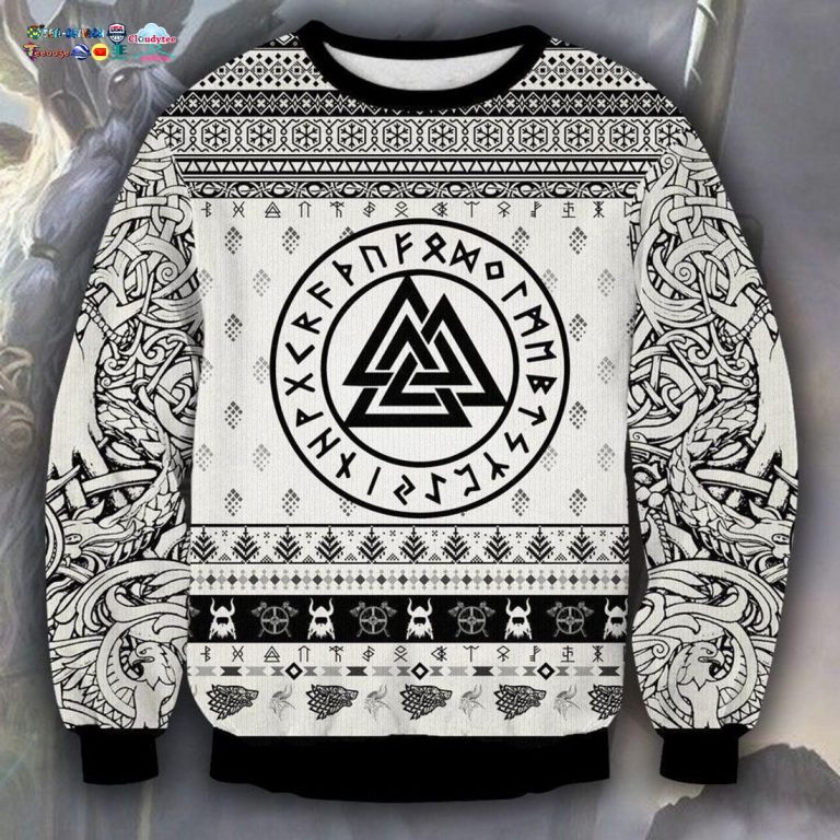 Viking Ugly Christmas Sweater - Eye soothing picture dear