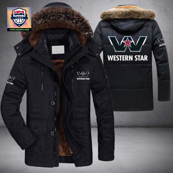 Western Star Logo Brand Parka Jacket Winter Coat – Usalast