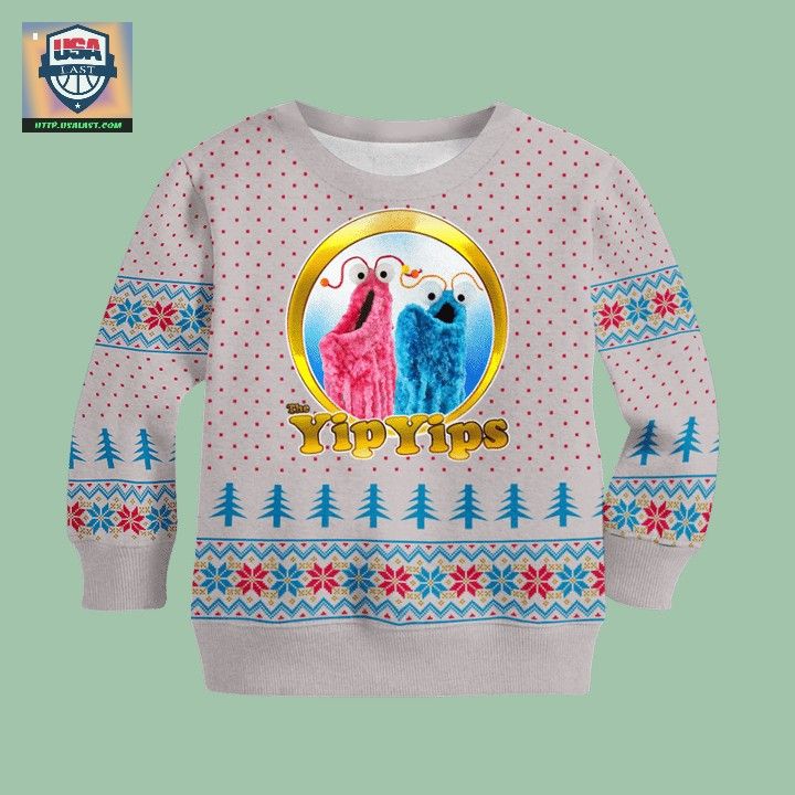 Yip Yips Muppet Character Ugly Christmas Sweater - Stunning